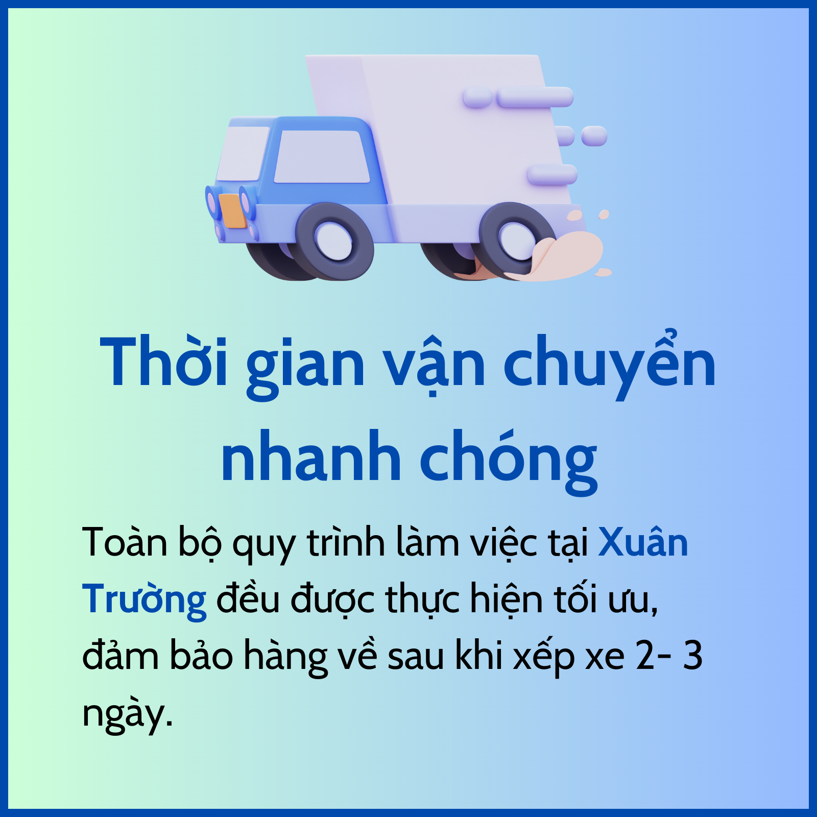 Thời gian vận chuyển hàng Trung Quốc