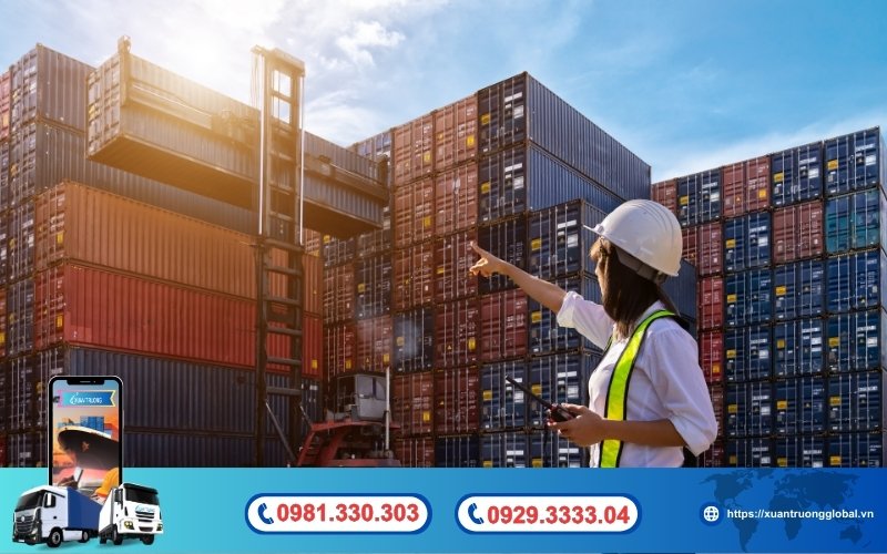 Phí trucking là chi phí kéo cont từ cảng POD về đến kho của shipper