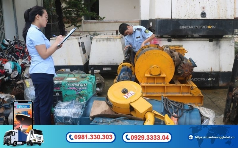 Thủ tục nhập khẩu máy móc đã qua sử dụng từ Trung Quốc vê Việt Nam