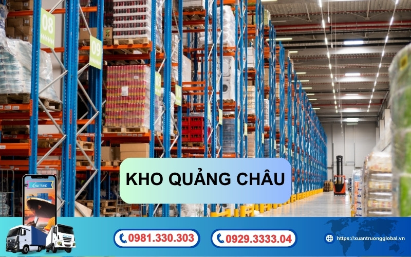  Kho hàng tại Quảng Châu