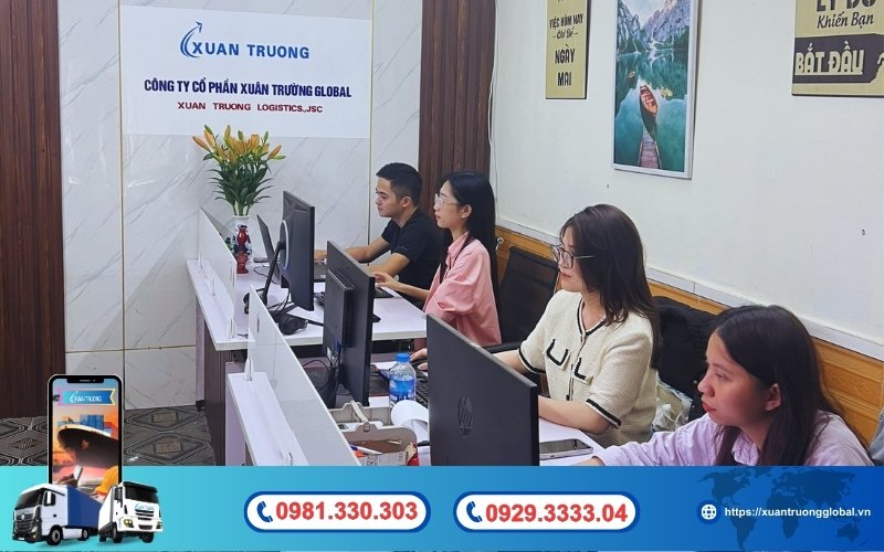 Xuân Trường Global - Vận chuyển hàng Trung Quốc về Việt Nam