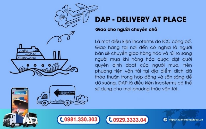 Điều kiện DAP là gì