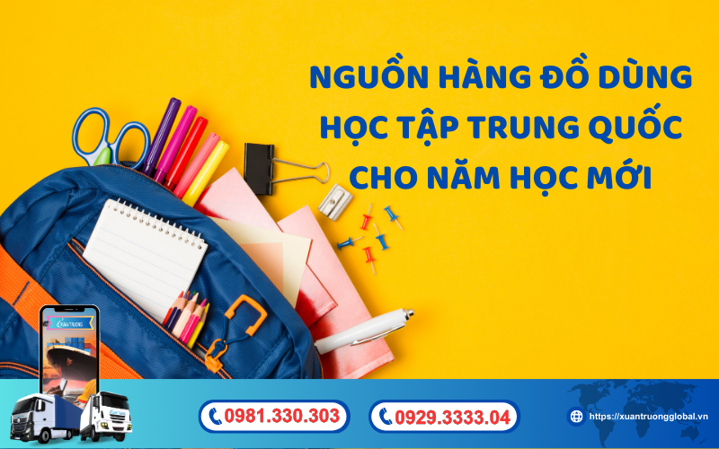 nguồn hàng đồ dùng học tập Trung Quốc